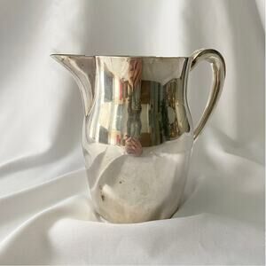 Vintage Silver-Plated Creamer Pitcher - Classic Tableware Accent